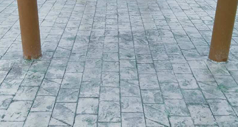 广汕农科院排砖压模地坪项目